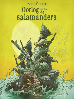 cover image of Oorlog met de salamanders